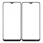 Replacement Front Glass For Samsung Galaxy A10 Black By - Maxbhi Com