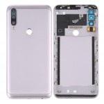 Back Panel Cover For Asus Zenfone Max Plus M2 Zb634kl White - Maxbhi Com