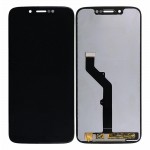 Lcd With Touch Screen For Motorola Moto G7 Play Black By - Maxbhi Com