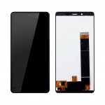 Lcd With Touch Screen For Nokia 1 Plus Black By - Maxbhi Com