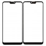 Replacement Front Glass For Asus Zenfone Max Plus M2 Zb634kl Black By - Maxbhi Com