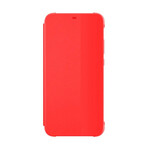 Flip Cover For Vivo Y91i Red By - Maxbhi Com