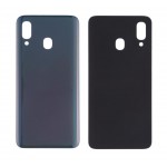 Back Panel Cover For Samsung Galaxy A20 Black - Maxbhi Com