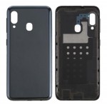 Back Panel Cover For Samsung Galaxy A20e Black - Maxbhi Com