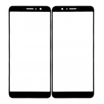 Replacement Front Glass For Alcatel 1x 2019 Black By - Maxbhi Com