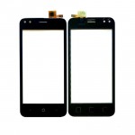Touch Screen Digitizer For Micromax Bharat Go Black By - Maxbhi Com