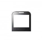 Replacement Front Glass For Samsung Chat 322 Wifi Duos Black By - Maxbhi Com