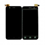 Lcd With Touch Screen For Micromax Bolt Q346 Grey By - Maxbhi Com