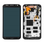 Lcd With Touch Screen For Motorola Moto X 2nd Gen Blue By - Maxbhi Com