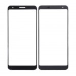 Replacement Front Glass For Google Pixel 3a Black By - Maxbhi Com
