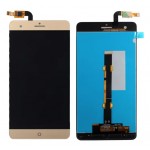 Lcd With Touch Screen For Zte Blade V7 Max Gold By - Maxbhi Com