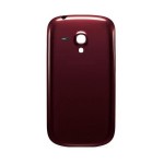 Back Panel Cover For Samsung I8190n Galaxy S Iii Mini With Nfc Red - Maxbhi Com