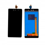 Lcd With Touch Screen For Micromax Canvas 5 Grey By - Maxbhi Com
