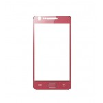Replacement Front Glass For Samsung Galaxy S2 Function Pink By - Maxbhi Com