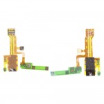 Handsfree Audio Jack Flex Cable For Sony Xperia Zl C6506 By - Maxbhi Com