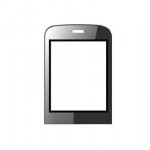 Replacement Front Glass For Micromax X286 White By - Maxbhi Com