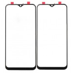 Replacement Front Glass For Vivo Y15 2019 Black By - Maxbhi Com