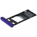 Sim Card Holder Tray For Sony Xperia 1 Purple - Maxbhi Com
