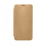 Flip Cover For Intex Aqua Q7n Pro Champagne By - Maxbhi Com