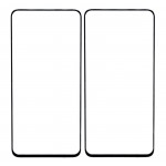 Replacement Front Glass For Oppo Reno 10x Zoom Black By - Maxbhi Com