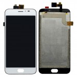 Lcd With Touch Screen For Voto V12 White By - Maxbhi Com