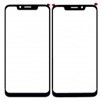 Replacement Front Glass For Tecno Camon I2x Black By - Maxbhi Com