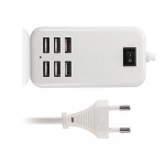 6 Port Multi Usb Highq Fast Charger For Vivo Y71 - Maxbhi Com