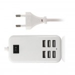 6 Port Multi Usb Highq Fast Charger For Vivo Y71 - Maxbhi Com