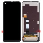 LCD with Touch Screen for Motorola One Action Black
