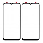 Replacement Front Glass For Infinix Hot 8 Black By - Maxbhi Com