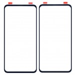 Replacement Front Glass For Oppo Reno2 Z Black By - Maxbhi Com