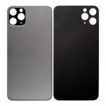 Back Panel Cover For Apple Iphone 11 Pro Max Black - Maxbhi Com