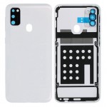 Back Panel Cover For Samsung Galaxy M30s White - Maxbhi Com