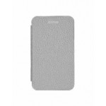 Flip Cover For Intex Aqua Lions E3 White By - Maxbhi Com