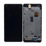 Lcd With Touch Screen For Intex Staari 12 Black By - Maxbhi Com