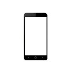 Touch Screen Digitizer For Intex Aqua Star 5 0 Blue By - Maxbhi Com