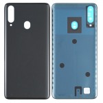 Back Panel Cover For Samsung Galaxy A20s Black - Maxbhi Com