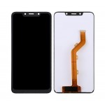 Lcd With Touch Screen For Tecno Spark 3 Black By - Maxbhi Com