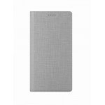 Flip Cover For Oneplus 7t Silver By - Maxbhi Com