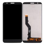Lcd With Touch Screen For Motorola Moto E6 Black By - Maxbhi Com