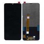 LCD with Touch Screen for Realme Q Black