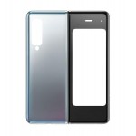 Back Panel Cover For Samsung Galaxy Fold Silver - Maxbhi Com