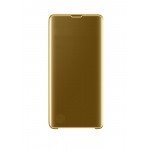 Flip Cover For Oneplus 7 Pro 5g Gold By - Maxbhi Com