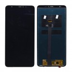 LCD with Touch Screen for Lava Z62 Black