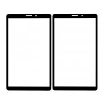 Replacement Front Glass For Lenovo Tab M7 Black By - Maxbhi Com