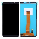 Lcd With Touch Screen For Wiko Y80 Black By - Maxbhi Com