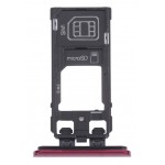 Sim Card Holder Tray For Sony Xperia 5 Red - Maxbhi Com