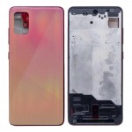 Full Body Housing For Samsung Galaxy A51 Pink - Maxbhi Com