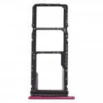 Sim Card Holder Tray For Huawei Enjoy 10 Red - Maxbhi Com
