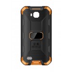 Back Panel Cover For Ulefone Armor X6 Orange - Maxbhi Com